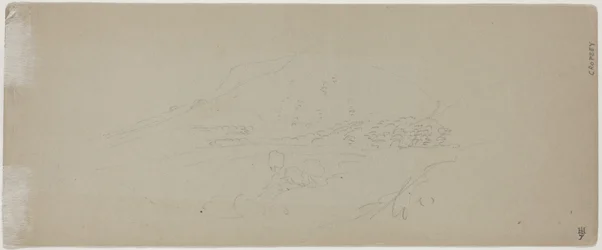 Bergansicht [verso]