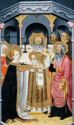 Darstellung Jesu im Tempel, Altarbild aus Verdu
