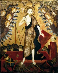 Auferstehung Christi, Tafel vom Altar des Heiligen Grabes
