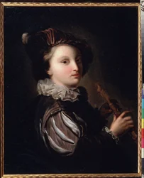 Der junge Page mit der Flöte