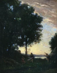 Faune und Nymphen tanzen