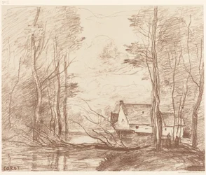 Die Mühle von Cuincy bei Douai