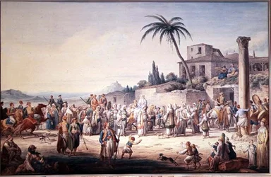 Eine Hochzeit in Athen, ca. 1776