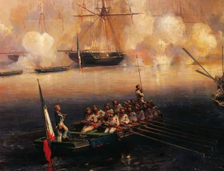 Königin Victoria von Großbritannien besucht Treport, 3. September