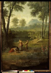 Die fünf Sinne: „Der Geruch“ (Detail)