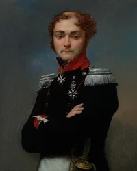 Porträt von Charles-Louis Regnault, ein Offizier aus den Napoleonischen Kriegen