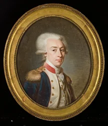 Porträt des Marquis de La Fayette