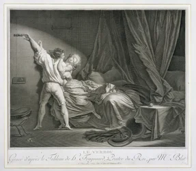 Der Riegel, graviert von Maurice Blot, veröffentlicht in Paris (Gravur)