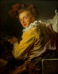 Fantasiefigur. Porträt von Monsieur de La Bretèche