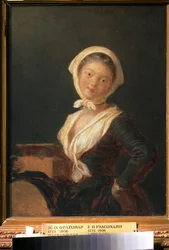 Eine Drehorgelspielerin (Das Savoyard-Mädchen)