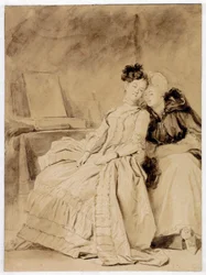 Das intime Gespräch, ca. 1778