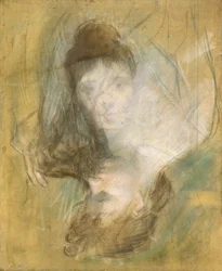 Skizze einer Frau