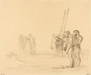 Der Kalvarienberg (1. Tafel)