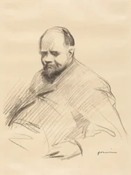 Porträt von Ambroise Vollard
