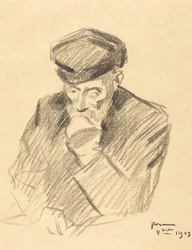 Porträt von Renoir (vierte Platte)