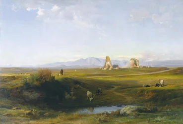 Ein Blick auf die römische Landschaft