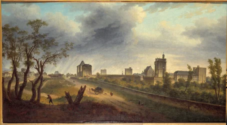 Ansicht des Schlosses von Vincennes