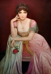 Porträt der Sängerin Geneviève Vix (1879-1939)