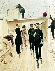 US Navy: Konteradmiral, Kapitän und Fähnrich
