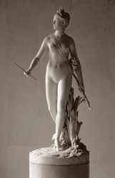Diana die Jägerin, 1780 (Marmor)
