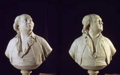 Porträtbüste von Giuseppe Balsamo (1743-95), genannt der Graf von Cagliostro (Marmor)
