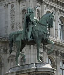 Reiterstatue des Prévôt der Kaufleute von Paris Etienne Marcel