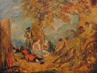 Lagerszene, ca. 17. Jahrhundert, 1909