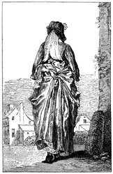 Französisches Kostüm, 1885