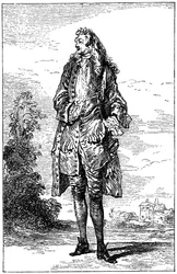 Mann in französischer Tracht, 1885