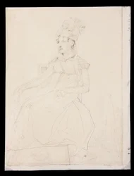 Porträt von Königin Caroline Murat