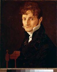 Porträt eines Mitglieds der Familie Belveze-Foulon. Gemälde von Jean-Auguste-Dominique Ingres (1780-1867)