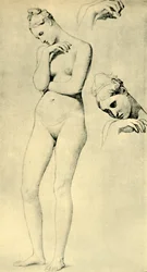 Studien zur Figur der Stratonike, um 1834-1840