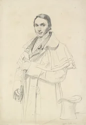 Dreiviertel-Porträt von Jean-Francois-Antoine Forest