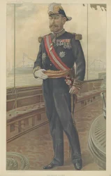 Vizeadmiral Caillard (Farblithographie)