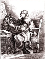 Der Astronom. 1878 (Gravur)
