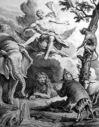 Die Brieftasche (Gravur)