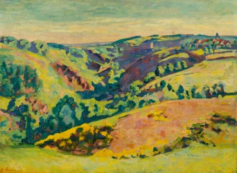 Auf den Hügeln von Sedelle, 1921