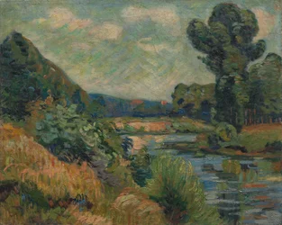 Die Ufer der Marne bei Charenton, ca. 1895