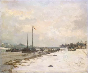 Das Ufer der Seine in der Umgebung von Paris, 1873