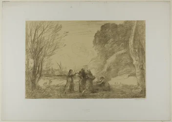 Eine Familie in Terracina