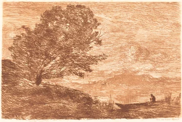 Ein See in Tirol, 1863