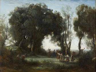 Ein Morgen. Der Tanz der Nymphen, 1850