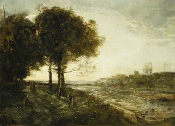 Ein Fluss in der Romagna
