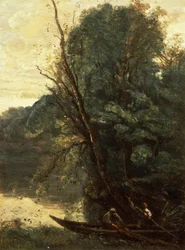 Fischen mit Netzen, Abend (La pêche à l