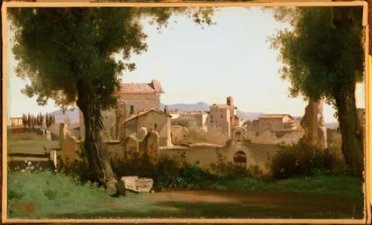 Blick von den Farnese-Gärten, Rom