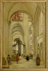 Die Kathedrale von Sens, Innenansicht