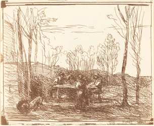 Mittagessen in einer Lichtung Un Déjeuner dans la clairière, 1857