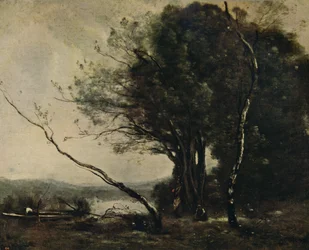 Der gebogene Baum, 1855-1860, ca. 1915