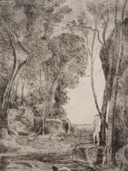 Der kleine Hirte, Originaldruck 1855, gedruckt 1921