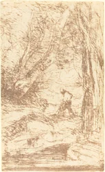 Der Holzfäller von Rembrandt